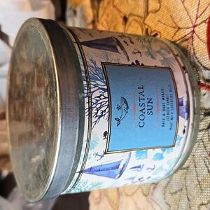 NWT Bath & Body Works Coastal Sun Scented 3 Wick Candle